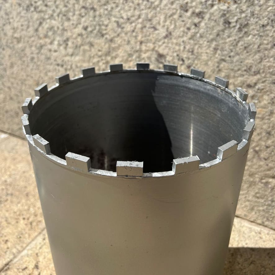 Broca Diamantada para Concreto 10'' (254mm)- Perfuratriz