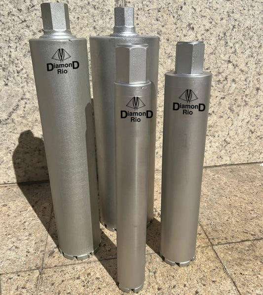 Kit de Broca Diamantada para Concreto 2 1/4'' - 3 1/4''- 4 1/4'' - 6 1/4''