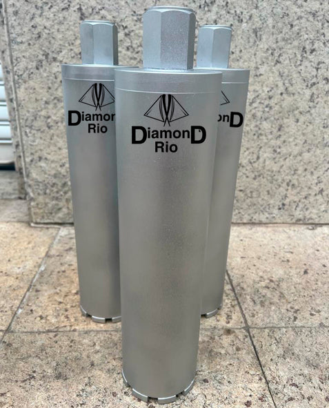 Kit de Broca Diamantada para Concreto 3 unidades de 4 1/4''